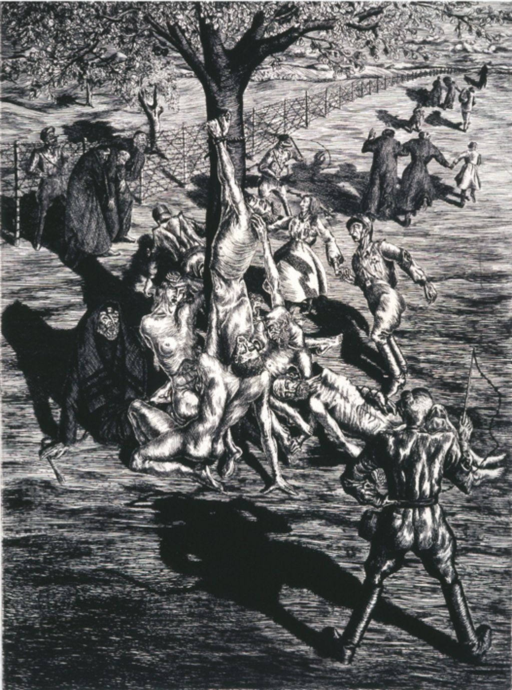 Rudolf Carl Ripper: „Millions and Millions“ aus dem Zyklus „Écraser l’infâme!“, 1936